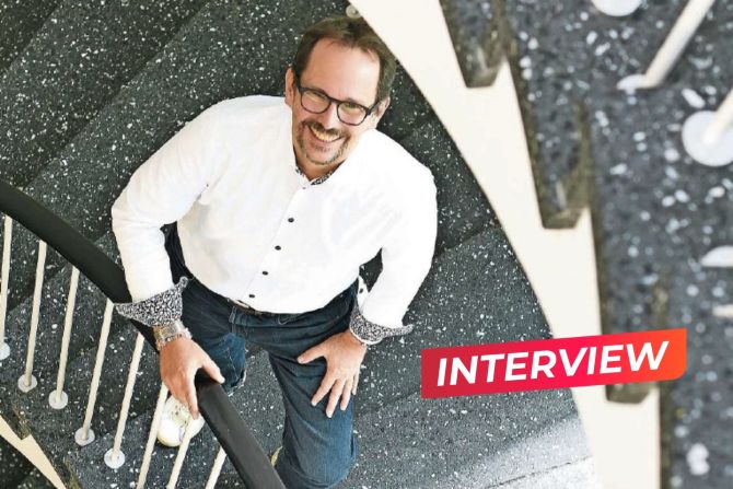 Neue Etage: Balthasar Glättli hat die nationale Politbühne gegen das Zürcher Schul- und Sportdepartement getauscht. Christian Lanz