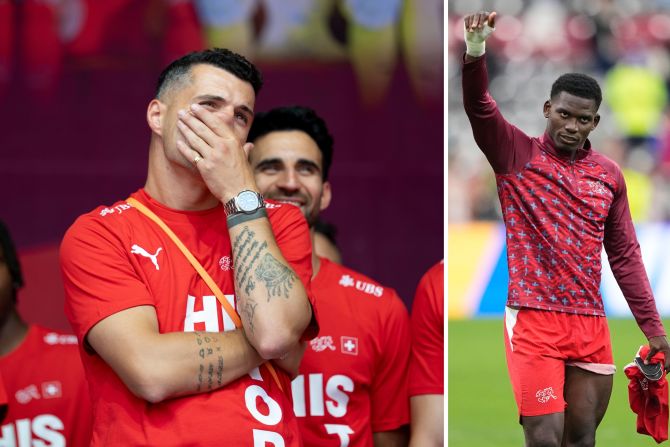 Granit Xhaka Breel Embolo