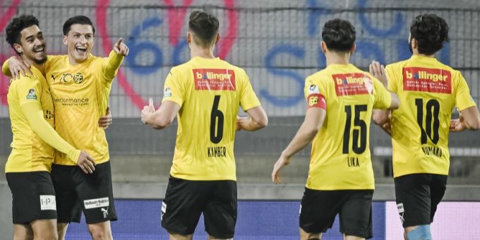 Der FC Schaffhausen jubelt über einen wichtigen Sieg. (Archivbild) FC Schaffhausen