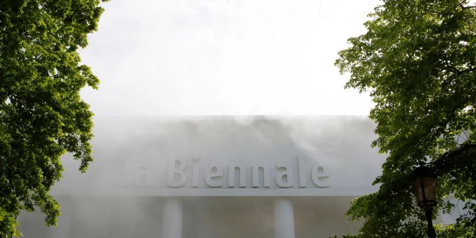 Linke Aktivisten rufen dazu auf, israelische Kunst auf der Biennale von Venedig zu boykottieren. Die Kunstbiennale in Venedig wird am Samstag eröffnet.