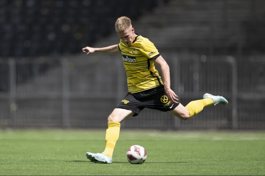 Joel Bichsel spielt derzeit leihweise in der 3. Liga Deutschlands.