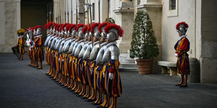 Schweizergarde Papst