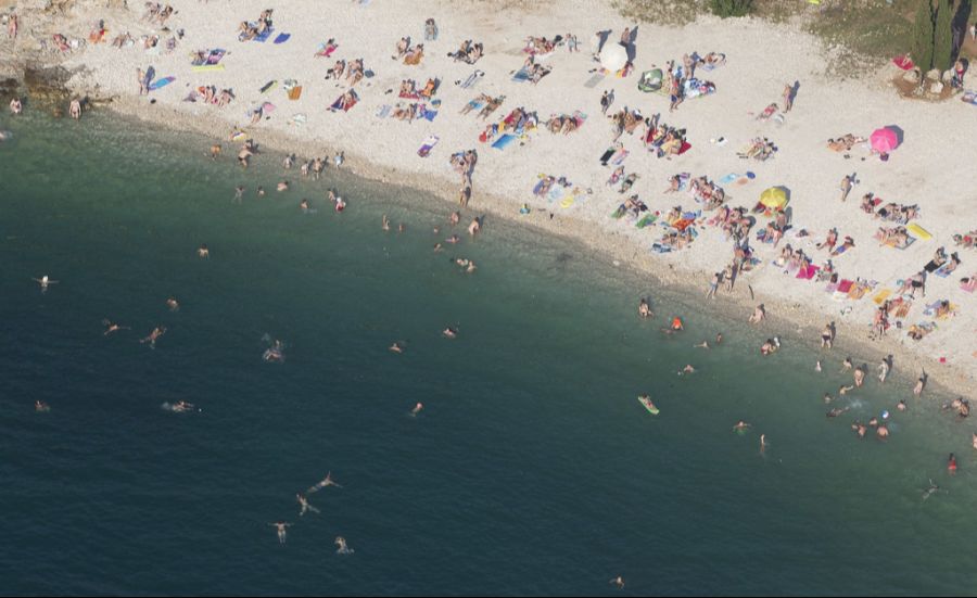 Das Risiko, im Mittelmeer von einem Weissen Hai angegriffen zu werden, ist sehr gering.