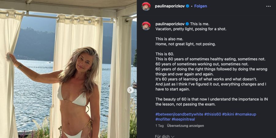 paulina porizkova