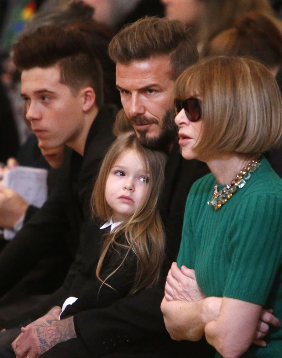 Schon früh war die heute 14-Jährige auf Modeschauen unterwegs und sass einst neben Anna Wintour.