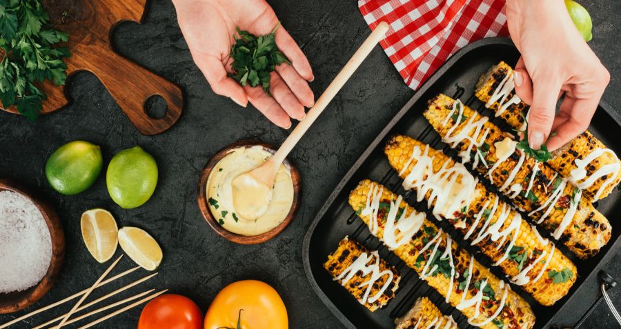 Grillen vegan