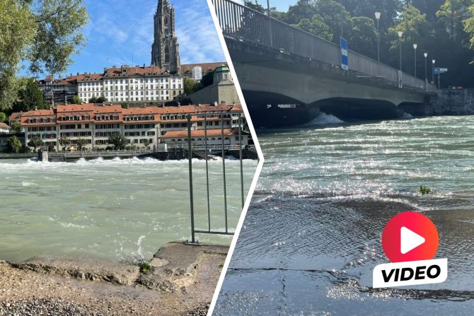 Bern Aare Ufer