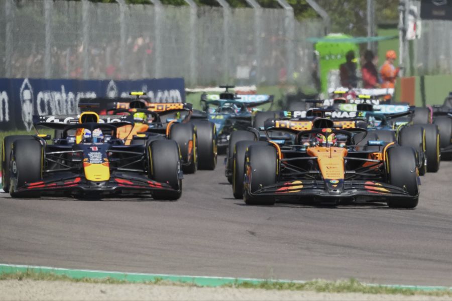 McLaren Red Bull Imola