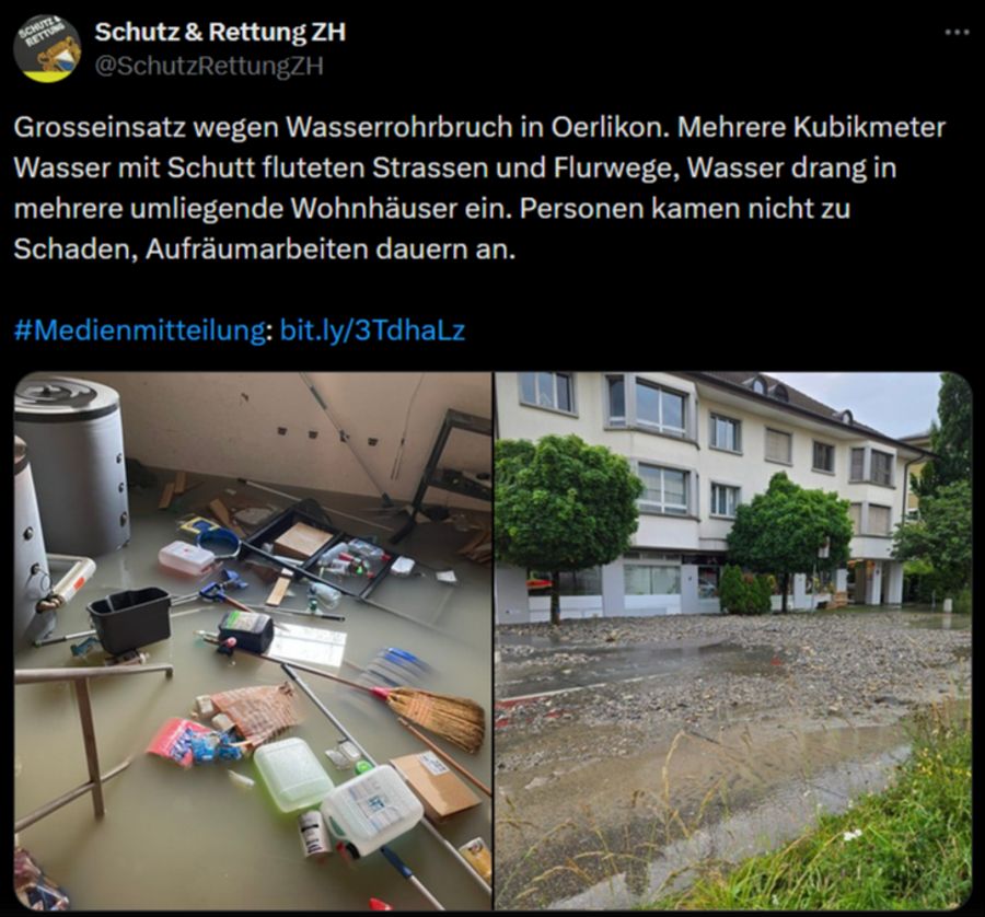 wasserrohrbruch