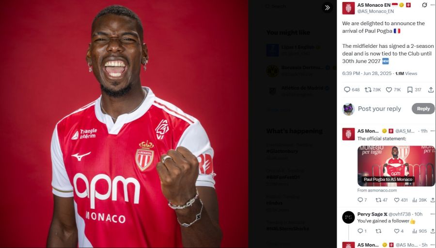 Paul Pogba, Weltmeister von 2018, steht kurz vor der Rückkehr auf die Fussball-Bühne.