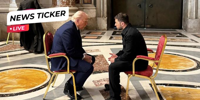 Selenskyi-Treffen - Trump droht Putin mit Sanktionen