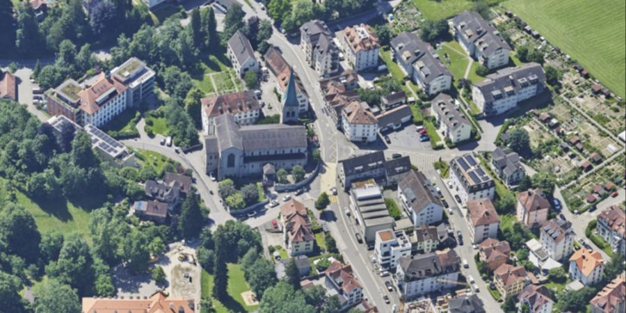 Unfallort St.Georgen-Strasse