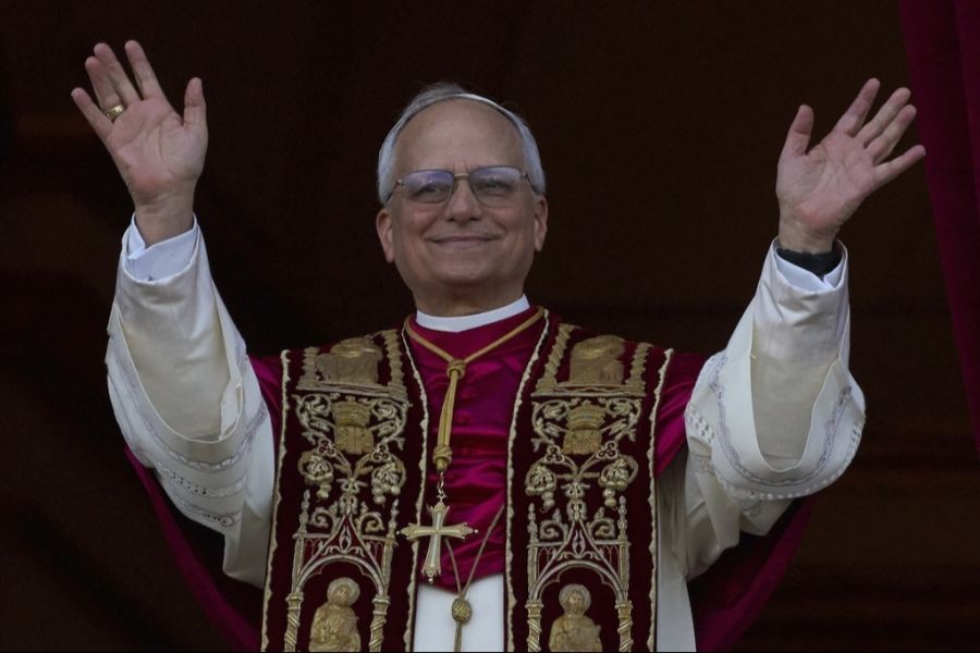 Robert Francis Prevost hat sich den Papst-Namen Leo ausgesucht.