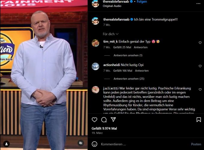RTL verabschiedet Stefan Raab vorerst in die Sommerpause. RTL Raab