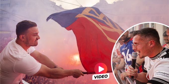 FCB-Meisterparty - Shaq schwingt Fahne – Xhaka stimmt FCZ-Schmähsong an