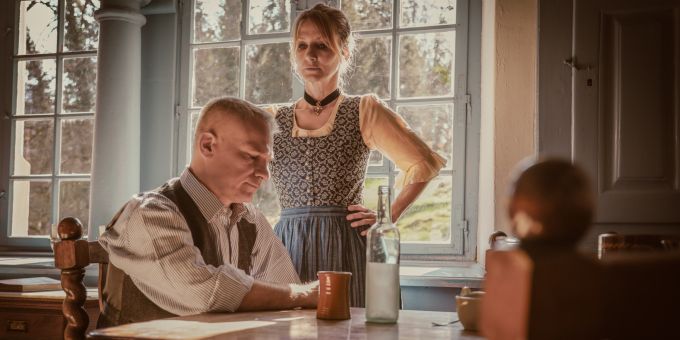 Vom 2. Juli bis 16. August findet auf dem Ballenberg die Gotthelf-Inszenierung «Der Geltstag» statt. Der Geltstag Foto Markus Flück