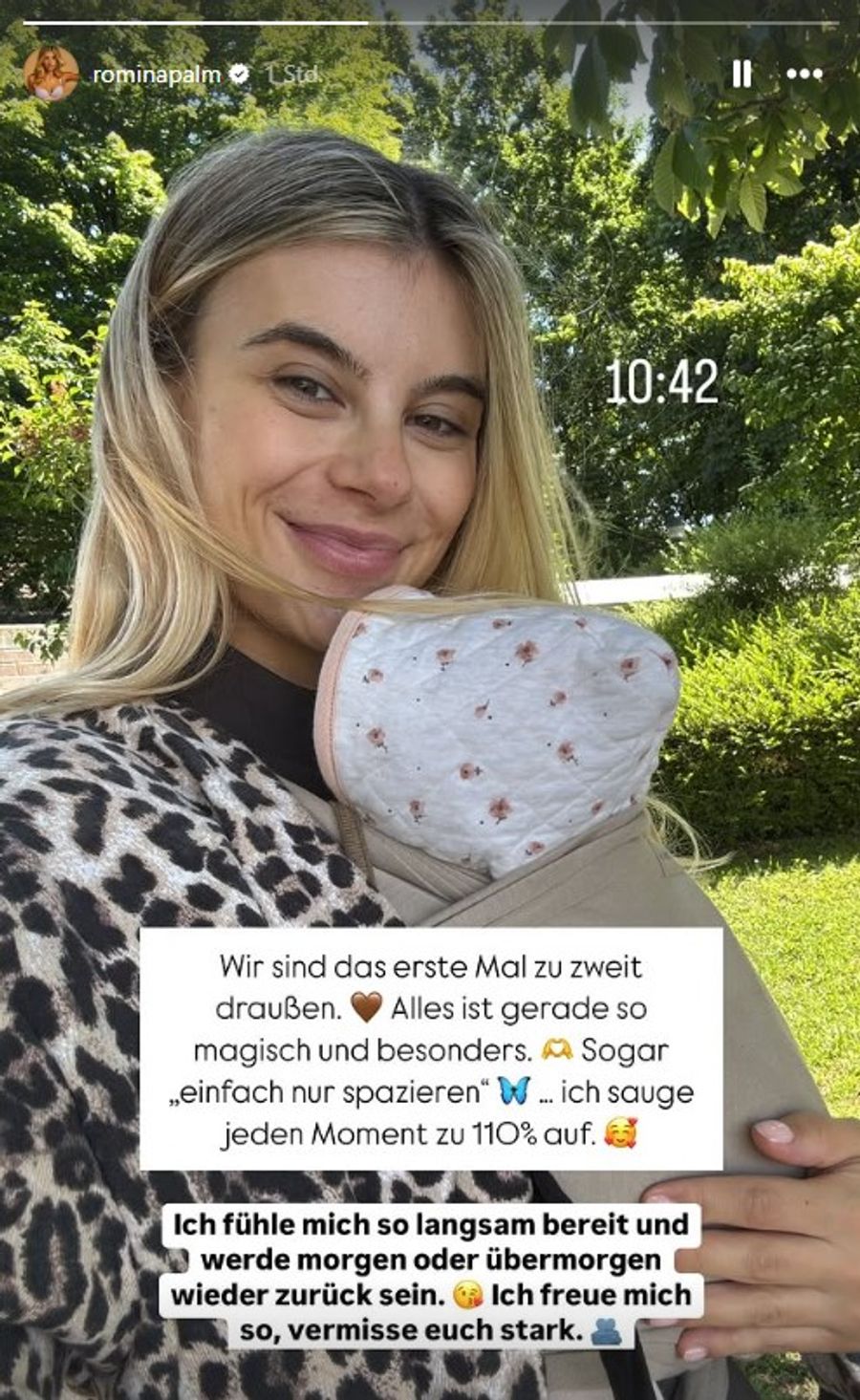 Romina Palm Instagram
