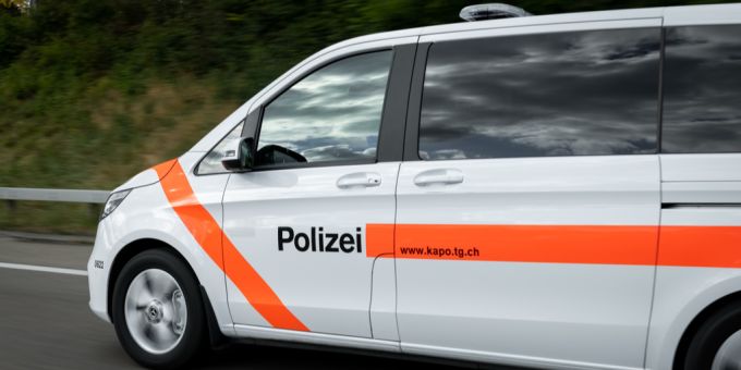 Die Kantonspolizei Thurgau im Einsatz. (Symbolbild) Thurgau