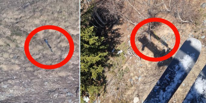 Im Skigebiet Zermatt liegen alleine an einem Lift 21 Skistöcke unter dem Sessellift. Auch ein Ski (l.) steckte in der Erde. Skifahrer Skigebiete Skistock Fundgegenstand