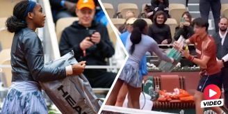 Tasche leer! - French-Open-Fauxpas: Tennis-Star vergisst Schläger