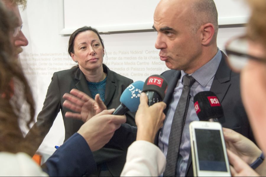 Nicole Lamon Alain Berset