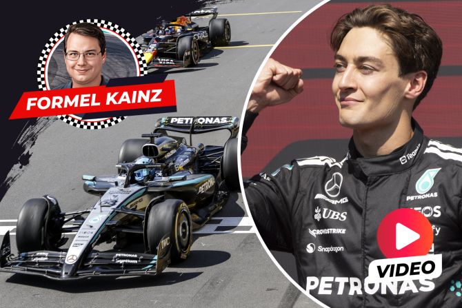 Russell Mercedes Formel 1