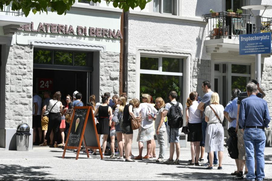 In der Gelateria di Berna in Zürich war die Glace jedoch einwandfrei.
