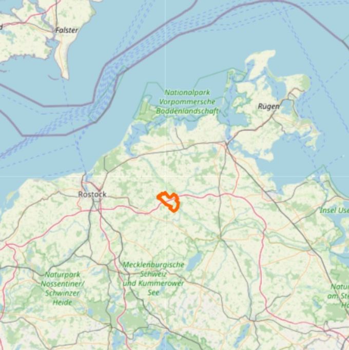 Der Atombunker steht unweit von Rostock und der Ostsee. Bunker Verkauf