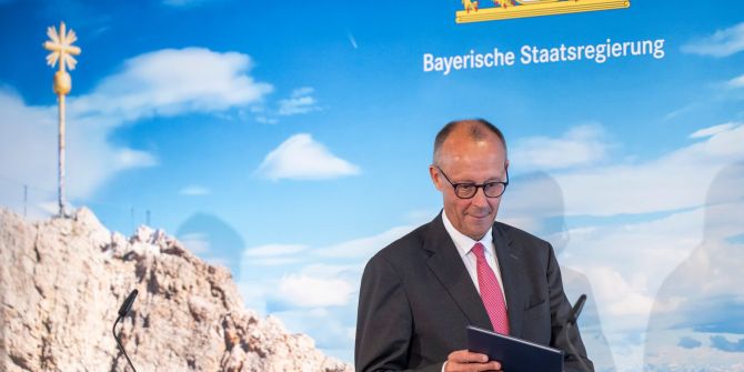 Bayerisches Kabinett tagt mit Bundeskanzler Merz