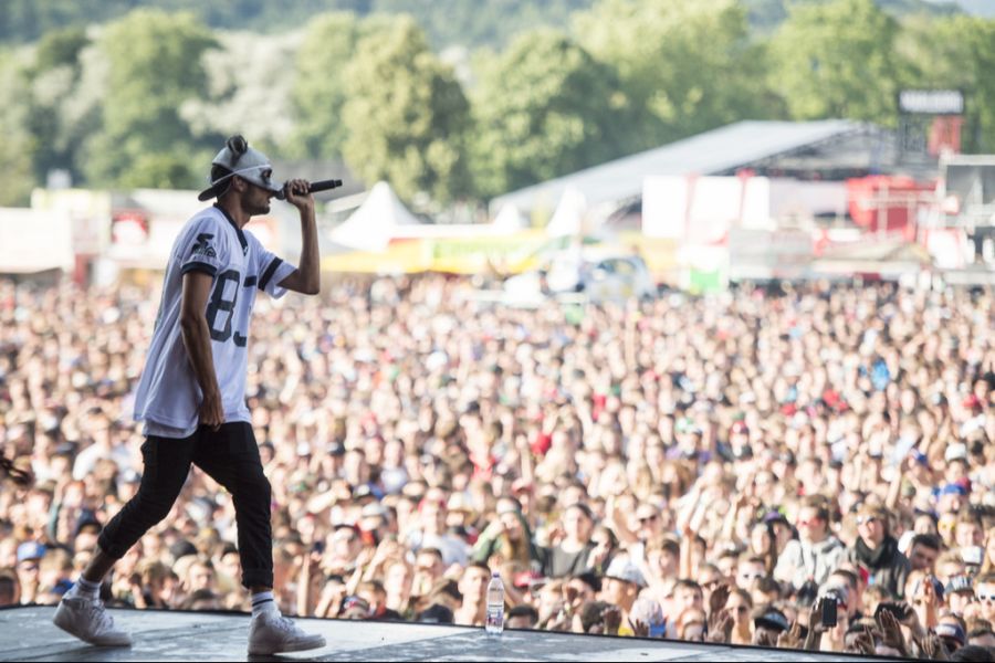Ebenfalls am Start: der deutsche Rapper CRO.