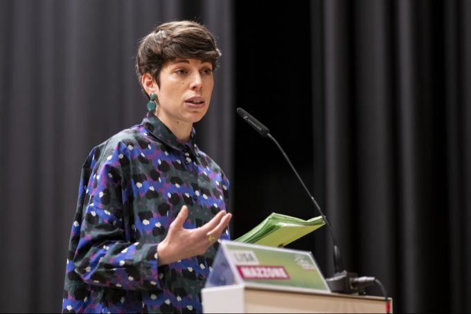 Grünen-Präsidentin Lisa Mazzone. Lisa Mazzone
