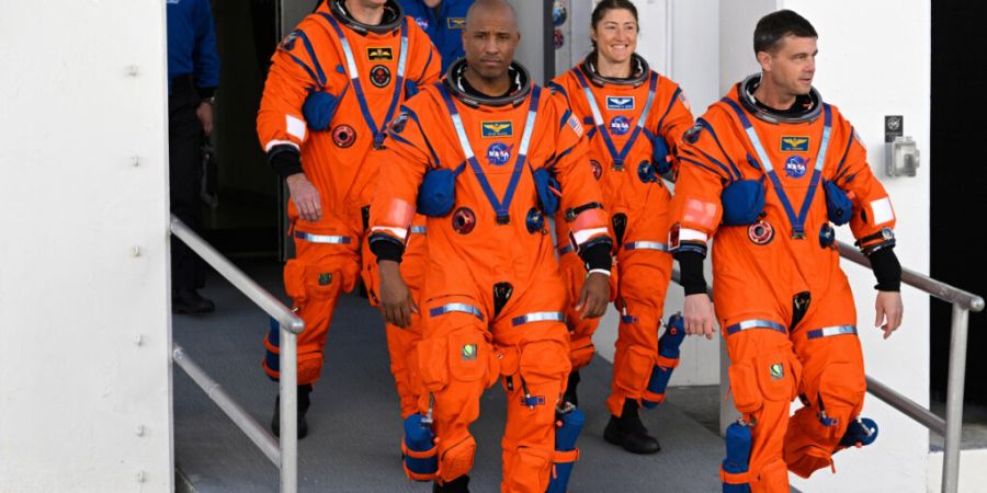 Der Gewinner-Entwurf für das Maskottchen soll von der «Artemis 2»-Crew - Reid Wiseman, Victor Glover, Christina Koch und Jeremy Hansen - ausgewählt werden. (Archivbild)