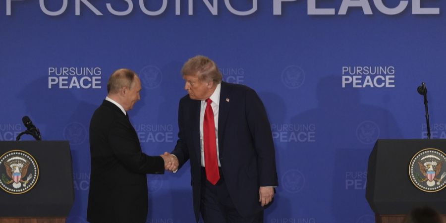 Donald Trump stellte seinen Friedensplan für die Ukraine vor.