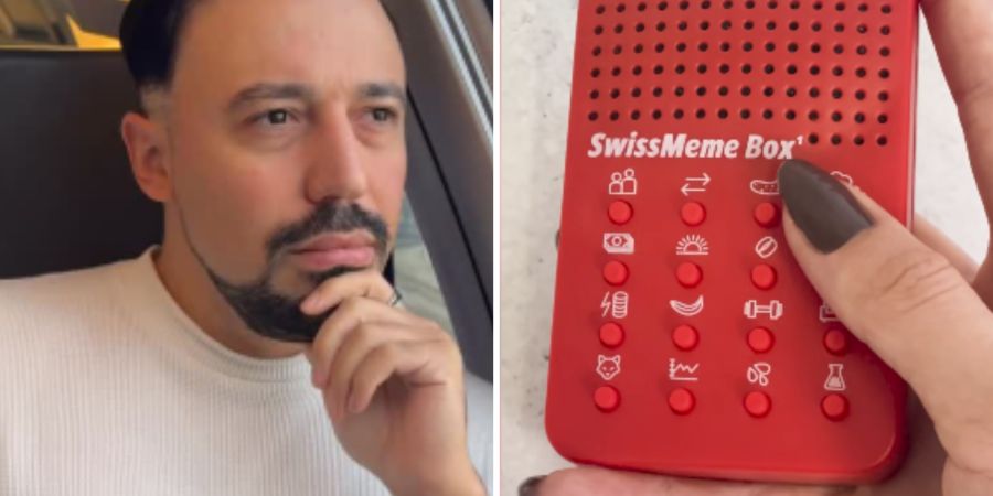 Zuletzt geriet Zeki auch wegen «Richi» in die Schlagzeilen. Auf seiner «Swissmeme»-Box ist der Ausspruch über Richi drin, ohne Lizenz.