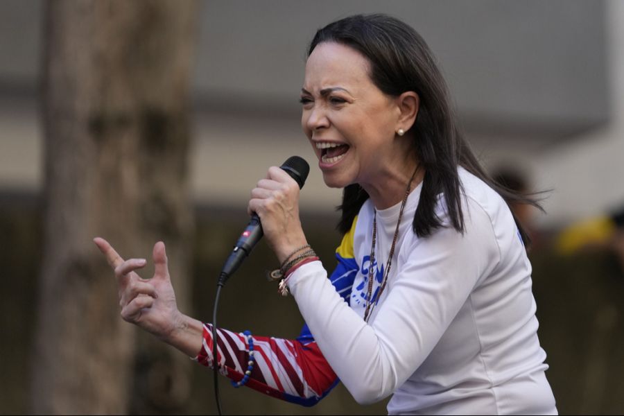 Die Politikerin María Corina Machado aus Venezuela erhält den Friedensnobelpreis.