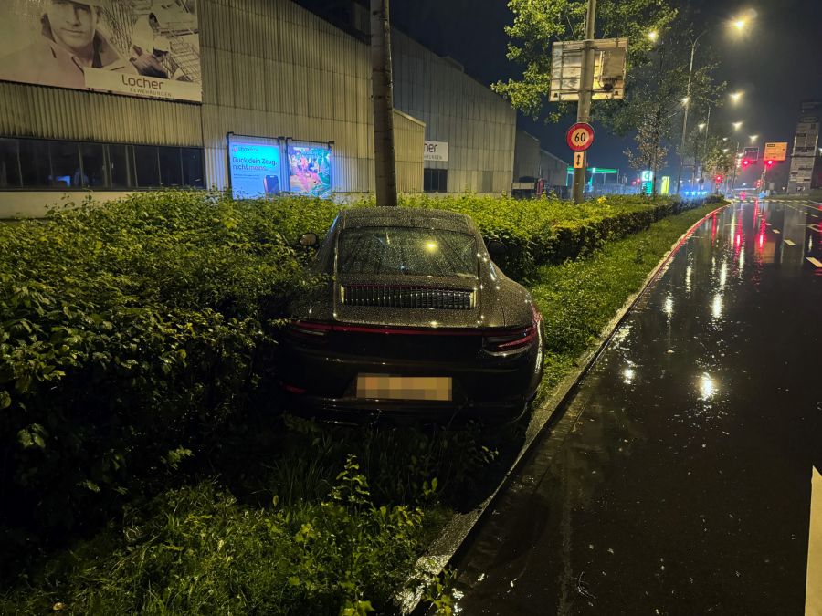Verletzt wurde beim Unfall niemand.