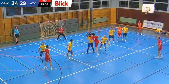 SG Oberwil/Therwil im Spiel.