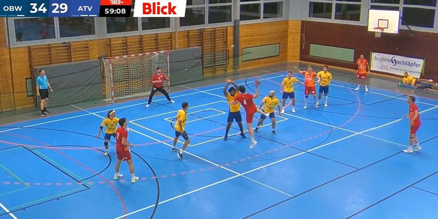 SG Oberwil/Therwil im Spiel.
