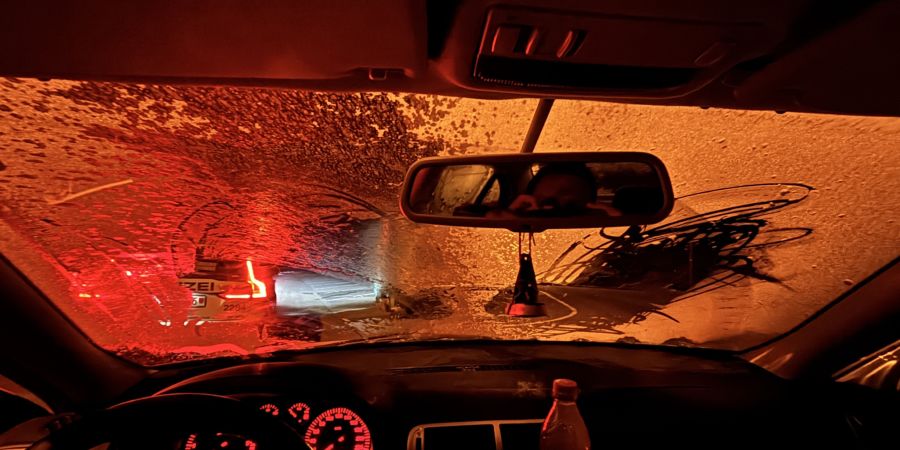 Einsiedeln vereiste Scheiben