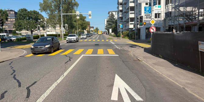 Auffahrkollision Rapperswil-Jona