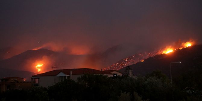 Waldbrand Griechenland