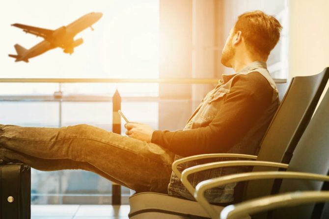 Reisen Flughafen Entspannung