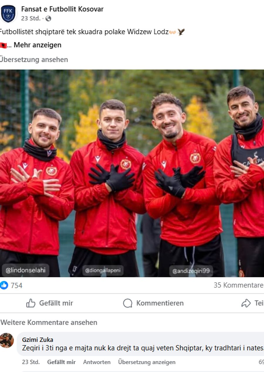 Der Schweizer Nationalspieler wird als «Verräter» beschimpft.