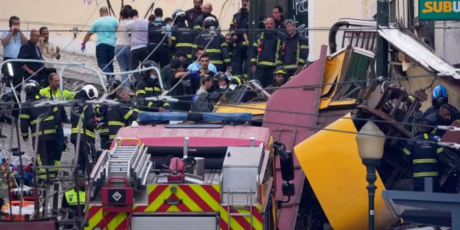 Standseilbahn-Unfall in Lissabon