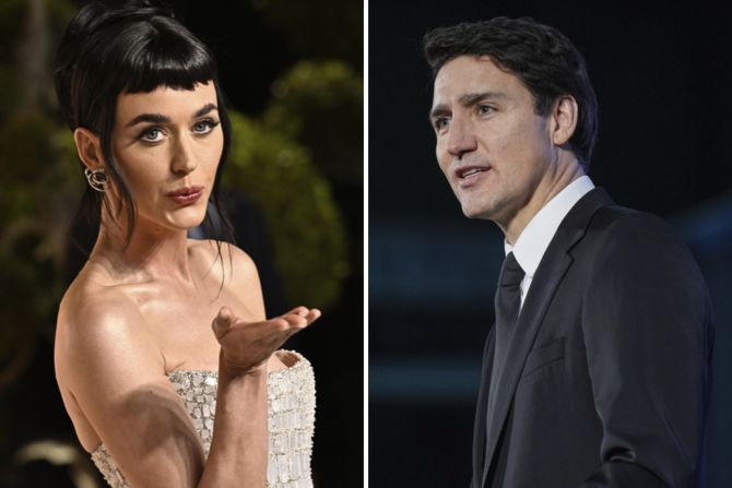 Katy Perry Justin Trudeau