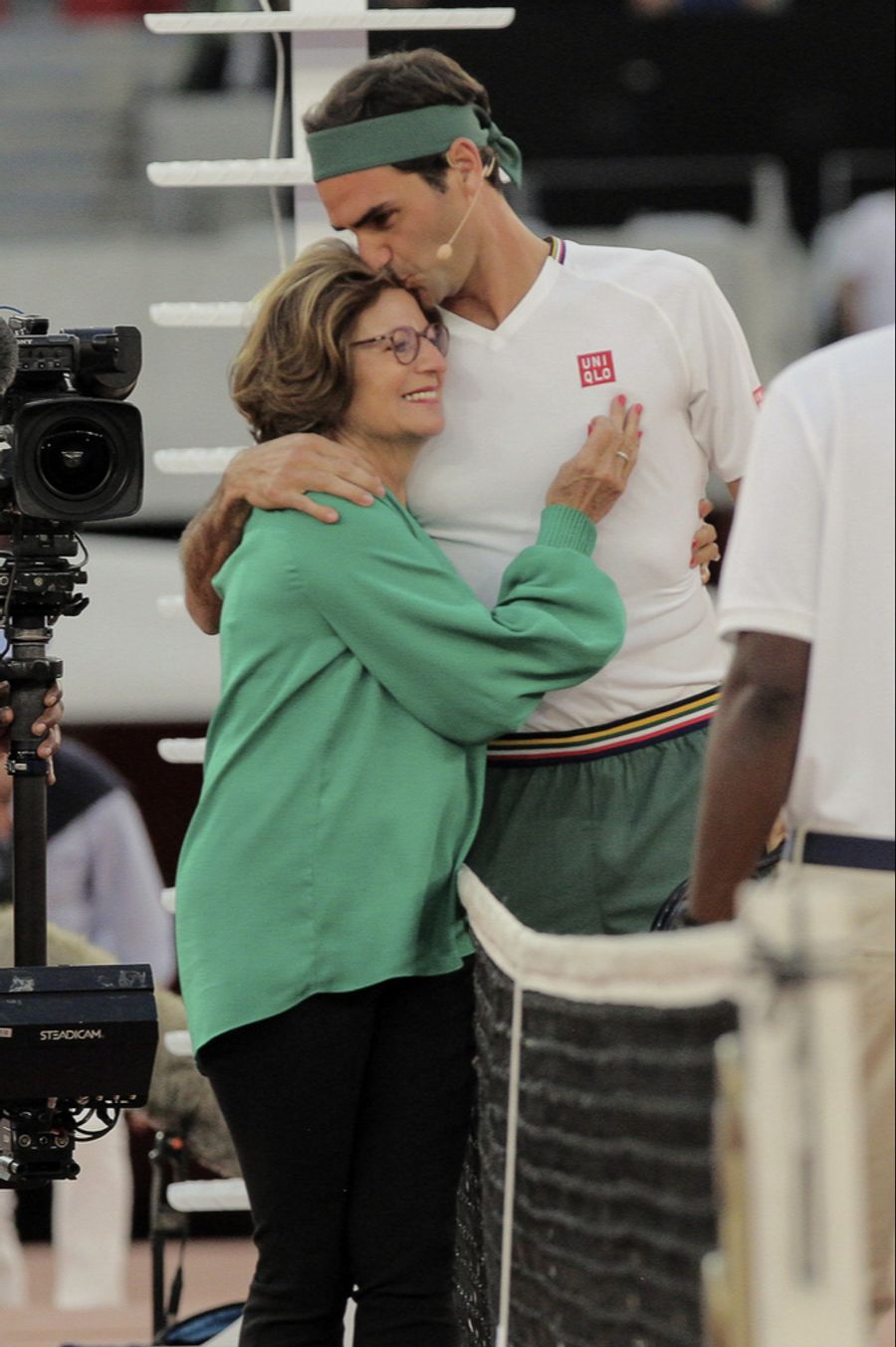 Auch Mutter Lynette ist beim Anlass dabei.