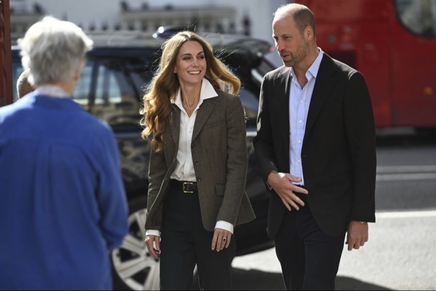 Prinzessin Kate und Prinz William sind zurück aus den Sommerferien.