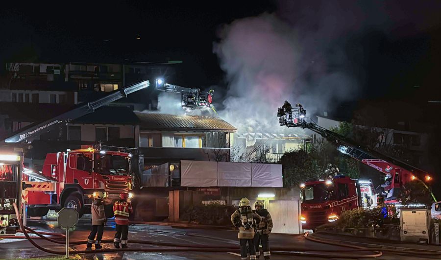 Brand Feuerwehreinsatz