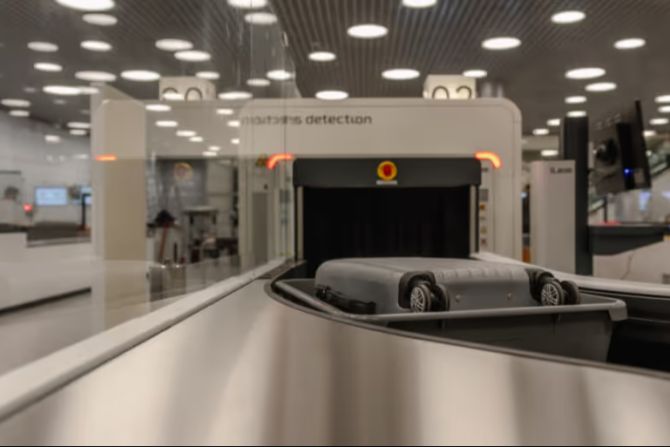 CT-Scanner Flughafen Zürich