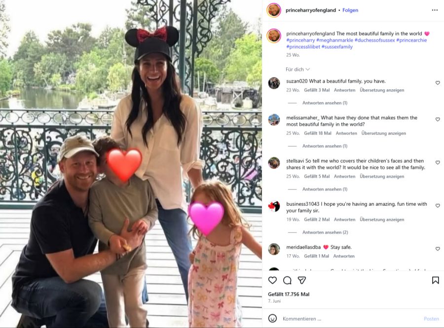 Harry Meghan Lilibet Archie